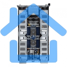 Серверная платформа Gigabyte G291-2G0 HPC Server - 2U 16 x Tesla P4 GPU Server 2 x LGA 3647 DDR4