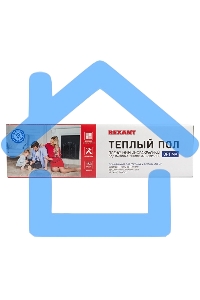 Пленочный теплый пол Rexant Optima 150 2 м²/0,5 х 4 м/300 Вт