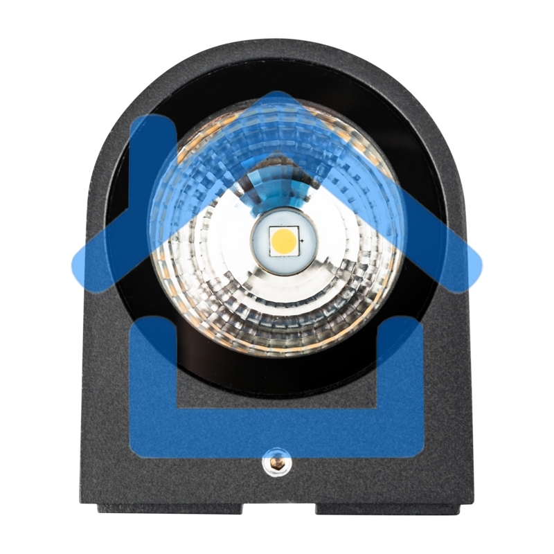 Светильник светодиодный универсальный Cassiopea 4 Вт х 2 LED черный Rexant