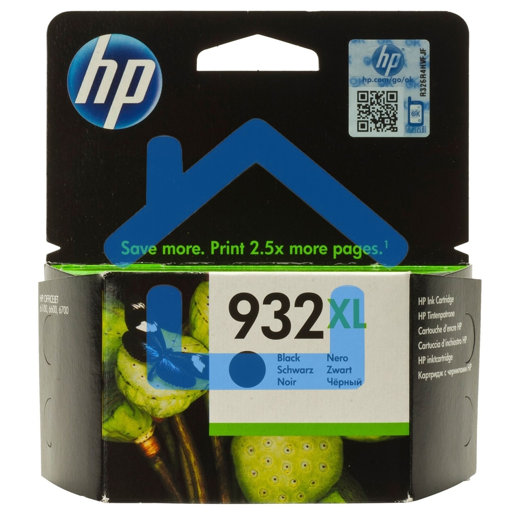 Картридж струйный HP №932XL CN053AE черный для HP OJ 6700/7100 (1000стр.)