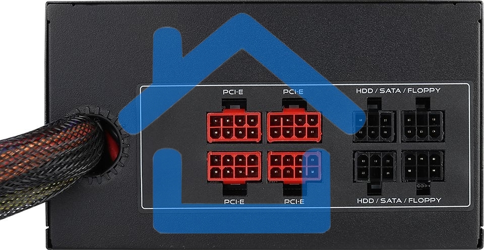 Блок питания Aerocool / Formula KCAS PLUS 1000GM V2 RTL (ACPG-KPK0FEC.12), 1000Вт, 80 PLUS Gold, 140мм, модульный, черный