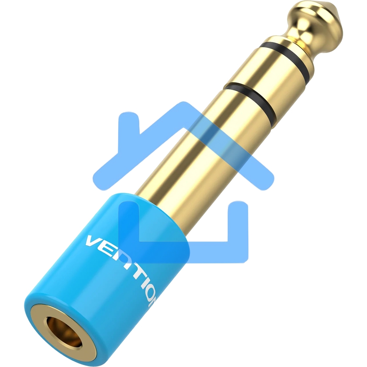 Переходник Vention Jack 3.5 mm F/6,5 mm M VAB-S01-L