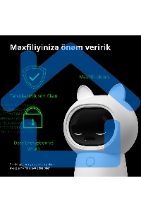 Камера AQARA Camera Hub G3/Камера+ управления/Управление жестами/Камера 360/2K 2304х1296p/Протокол связи:Zigbee/WiFi/Питание:USB-C/ белый CH-H03