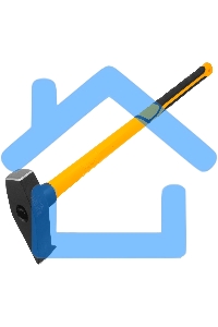 Колун-кувалда 3000 г, кованая, фибергласовая рукоятка c TPR покрытием, 880 мм Denzel