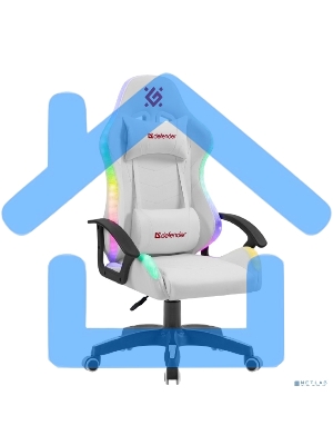 Кресло игровое Defender FACTOR X RGB белый