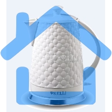 Чайник электрический керамический Kelli KL-1340,Объем: 1.8 л