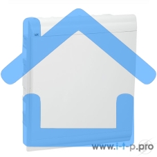 Бокс IEK MKP82-V-24-WD-41-10 ЩРВ-П-24 модуля встраив.пластик IP41 PRIME белая дверь