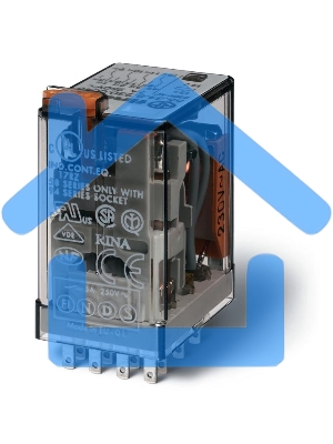 Реле 4CO 7А 24В AC FINDER 553480240040