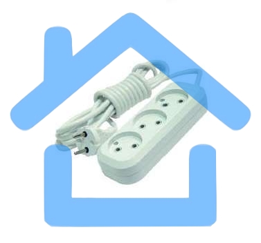 Удлинитель 3 гн 3 м Makel MGP123