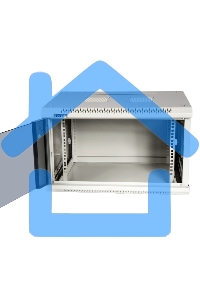 Шкаф настенный серии Pro, 9U 600x450, стеклянная дверь