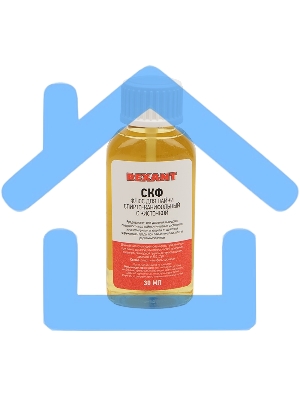 Флюс для пайки Rexant, СКФ (спирто-канифольный), 30 мл, с кисточкой, флакон