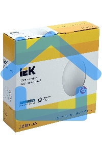 Светильник светодиодный ДПБ 1001 12Вт 4000K IP20 круг бел. ИЭК LDPB0-1001-12-4000-K01