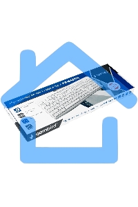 Клавиатура Gembird KB-8430M проводная, USB, белый
