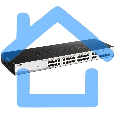 Коммутатор D-Link DGS-1210-28/FL 24G 4GbIC управляемый