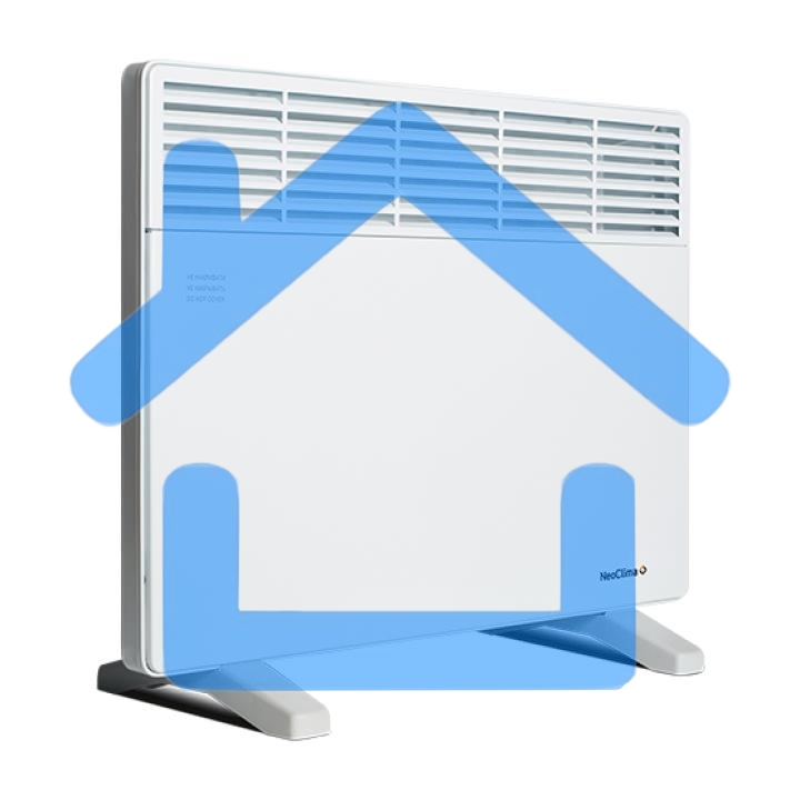 Конвектор Neoclima COMFORTE T 1.0 белый, 1000 Вт, 15 м2, термостат
