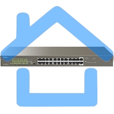 Коммутатор 24PORT 4POE TEG1124P-24-250W TENDA