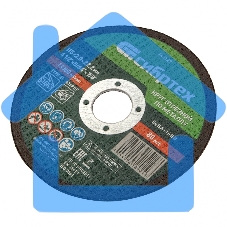 Круг отрезной по металлу, 115 х 2,0 х 22,2 мм, 84%A+16%B Сибртех