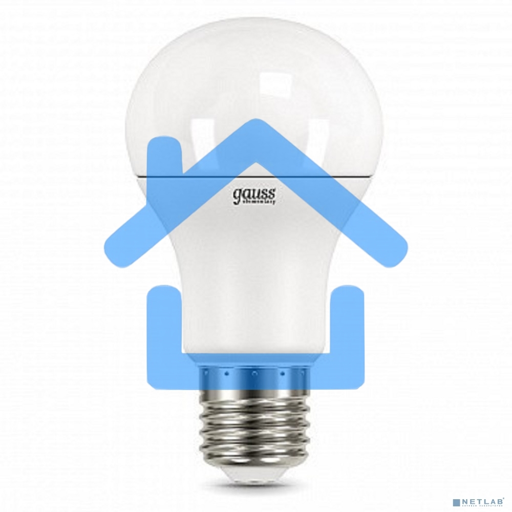 Светодиодная лампа Gauss LED Elementary 23225A60 15W E27 4100K 1/10/40 груша