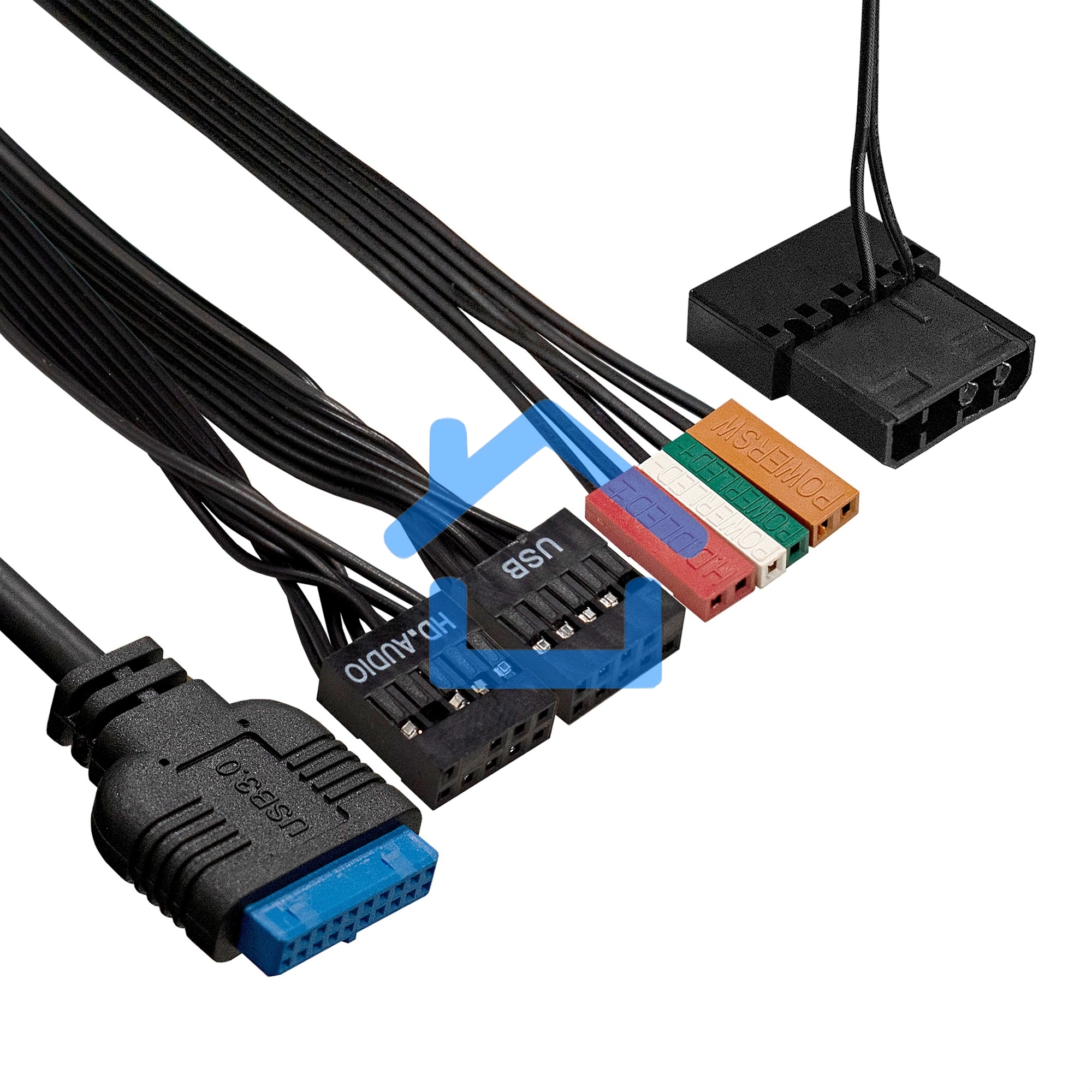 Компьютерный корпус Minitower ExeGate mEVO-9302-NPX450 (mATX, БП 450NPX с вент. 12см, 2*USB+1*USB 3.0, HD аудио, черный, с RGb подсветкой)