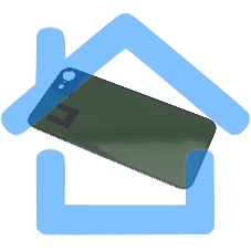 Задняя крышка (стекло) в сборе со стеклом камеры для Apple iPhone SE2, iPhone SE3 красная