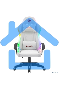Кресло игровое Defender FACTOR X RGB белый