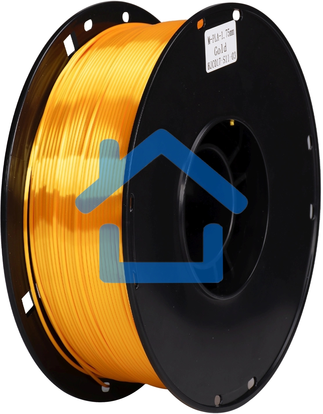 Пластик для принтера 3D Cactus CS-3D-PLA-1KG-S-GOLD PLA SILK d1.75мм 1кг L326м 1цв.