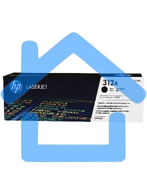 Тонер Картридж HP 312A CF380A черный для HP CLJ Pro M476 (2400стр.)