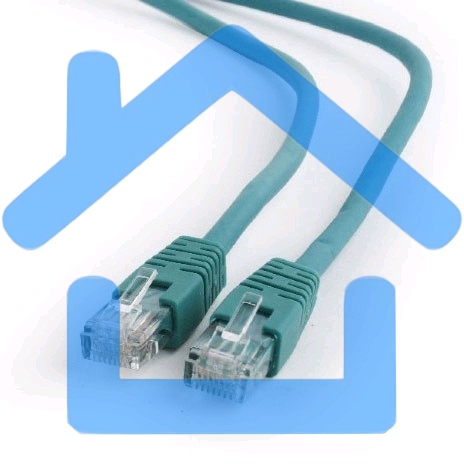 Патч-корд UTP Cablexpert кат.6, 1м, литой, многожильный (зеленый)