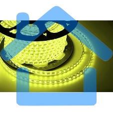 Лента светодиодная Neon-night 220 В, 13х8 мм, IP67, SMD 5050, 60 LED/m, цвет свечения желтый Лента светодиодная Neon-night 220 В, 13х8 мм, IP67, SMD 5050, 60 LED/m, цвет свечения желтый