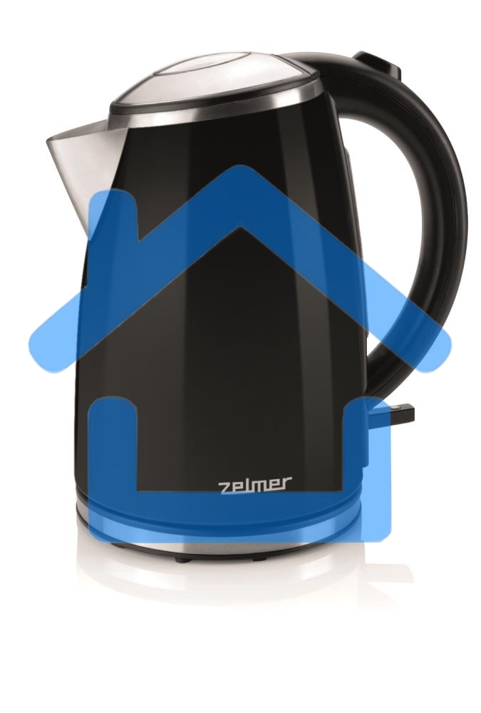 Чайник электрический Zelmer ZCK1274B 1.7л. 2200Вт черный корпус: металл