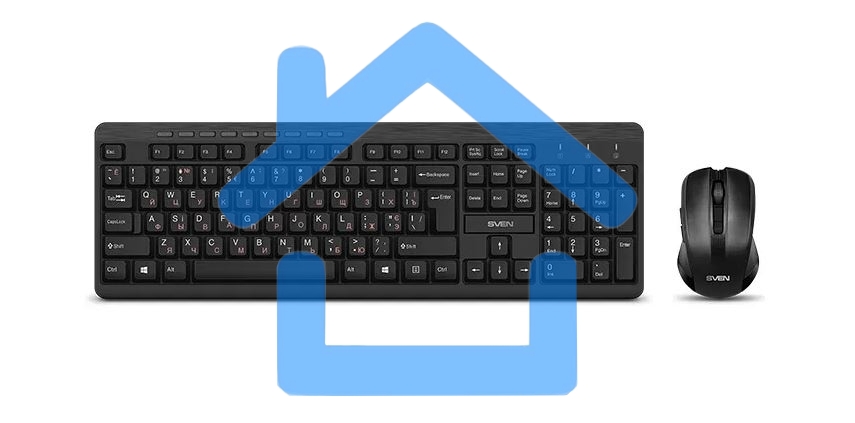 Беспроводной набор SVEN KB-C3400W клавиатура+мышь