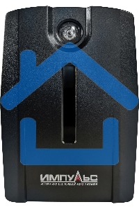 Источник бесперебойного питания Импульс Юниор Смарт 600 360Вт 600ВА черный