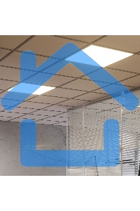 Светильник светодиодный Gauss MIR 595х595х50 35Вт 3500лм 4000К IP40 офисный встраив. накладной с рассеив. призма (аналог ЛВО)