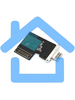 Шлейф c разъемом зарядки для Apple iPad Pro 12.9 2018, iPad Pro 12.9 (4Th) белый