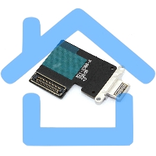 Шлейф c разъемом зарядки для Apple iPad Pro 12.9 2018, iPad Pro 12.9 (4Th) белый Шлейф c разъемом зарядки для Apple iPad Pro 12.9 2018, iPad Pro 12.9 (4Th) белый