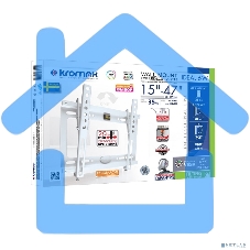 Кронштейн Kromax IDEAL-6 белый, для LED/LCD TV 15