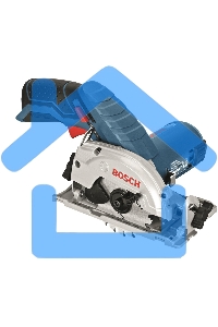 Пилы электрические сабельные, ленточные, Лобзики Bosch GKS 10,8 V-LI 06016A1001 Пила циркулярная аккумуляторная диаметр диска 85мм, скорось вращения 1400 об/мин,напряжение аккум 10.8 В,емкость аккум 2А*ч,вес 1.2кг