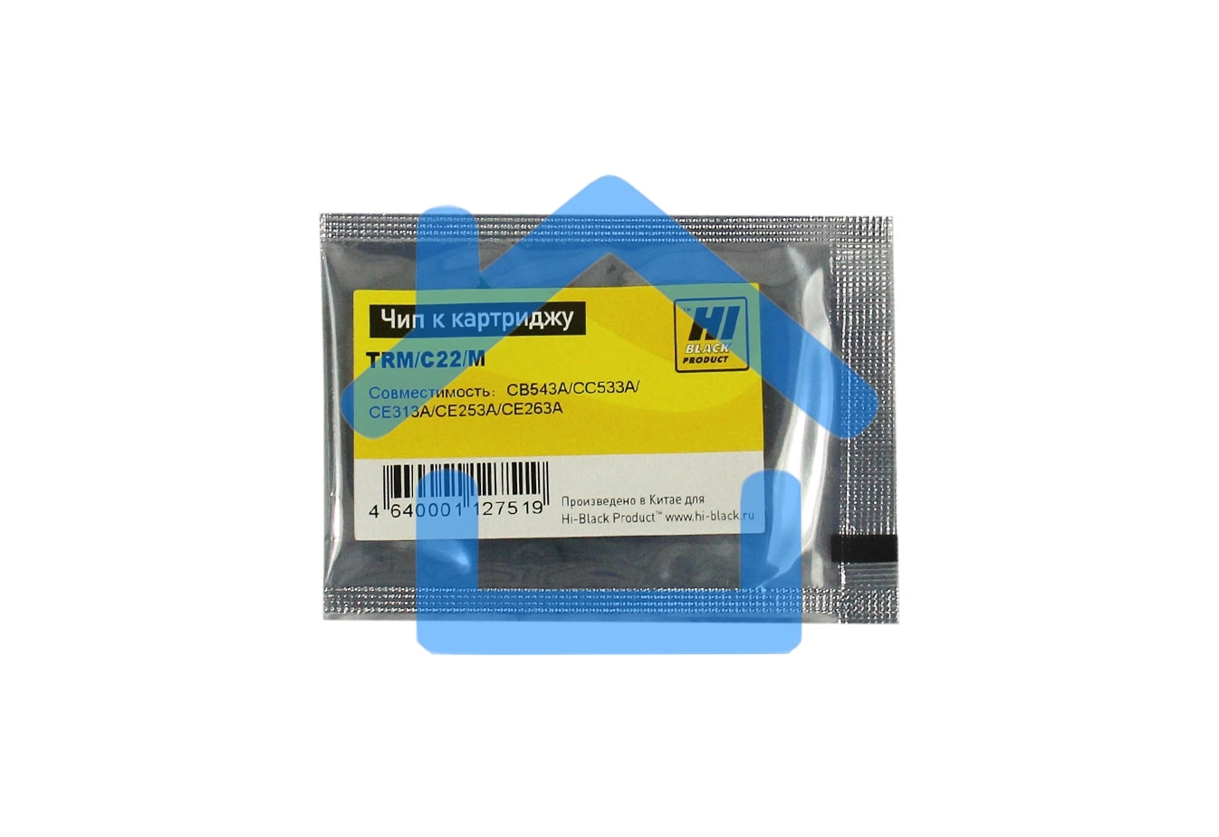 Чип Hi-Black к картриджу HP CLJ CP4025/CP1025/CM2320/CP3525 new, M