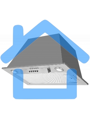Вытяжка встраиваемая Kuppersberg Inlinea 52 LX нержавеющая сталь, 53 см, 1300 куб. м/ч, 41 дБ