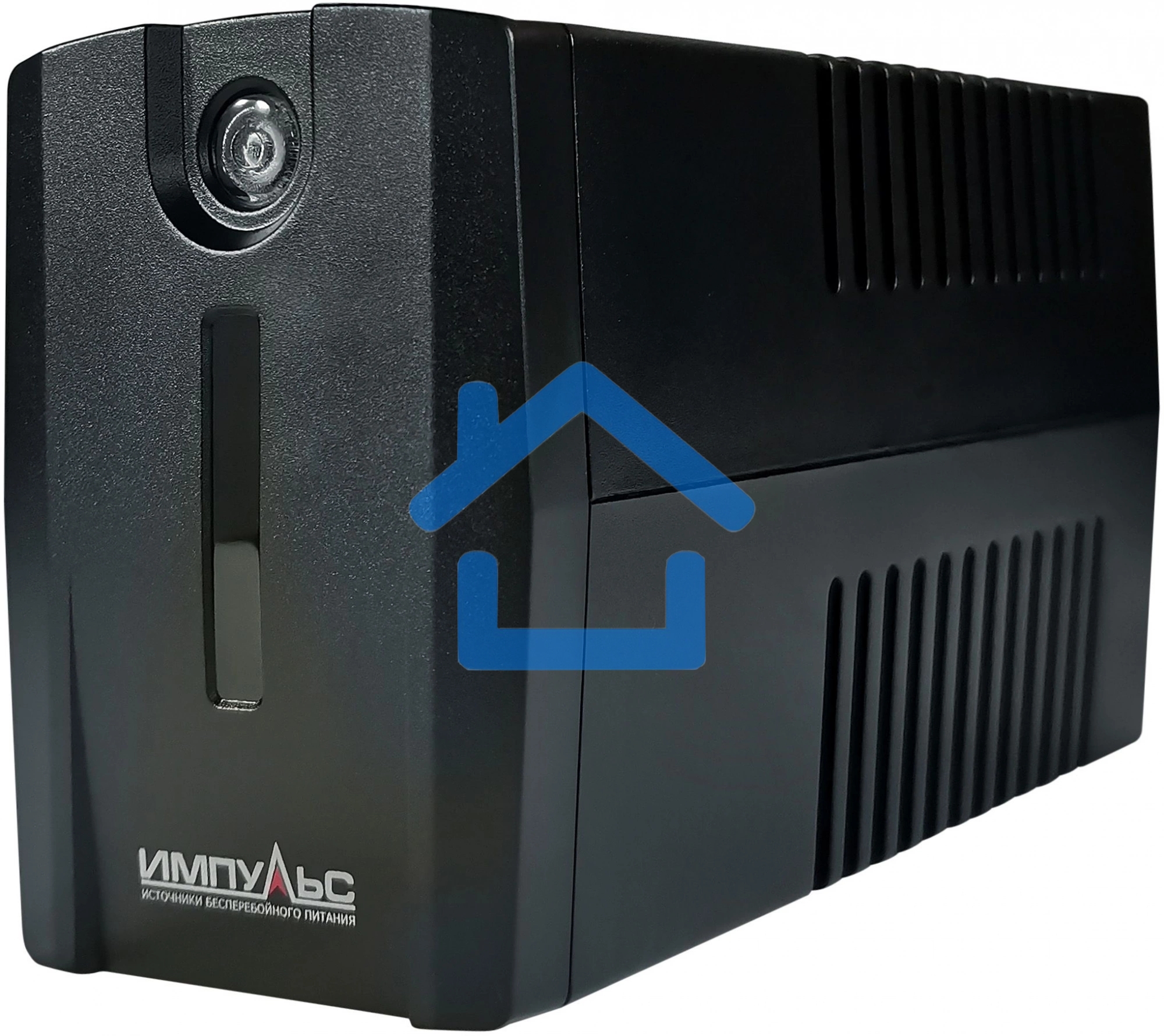 Источник бесперебойного питания Импульс Юниор Смарт 600 360Вт 600ВА черный