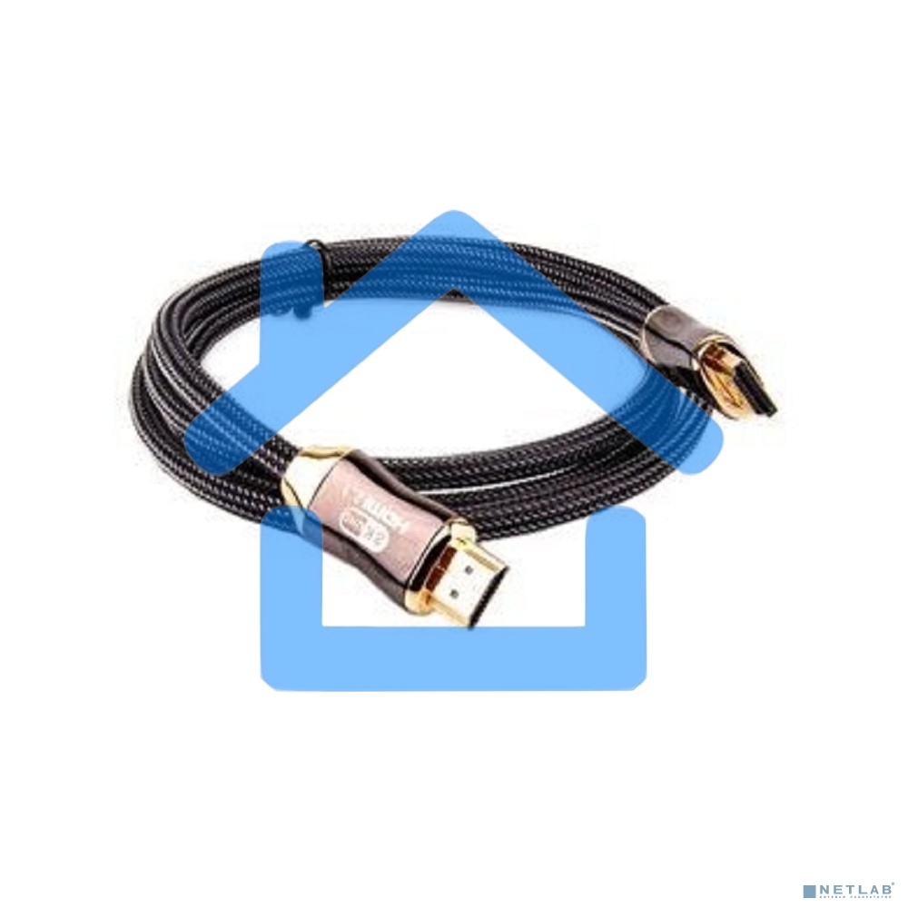 Кабель HDMI 19M/M,ver. 2.1, 8K@60 Hz 1.5m метал разъемы, нейлоновая оплетка Telecom <TCG300-1.5M> Кабель HDMI 19M/M,ver. 2.1, 8K@60 Hz 1.5m метал разъемы, нейлоновая оплетка Telecom