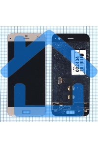 Дисплей для ZTE Blade S7 золотой