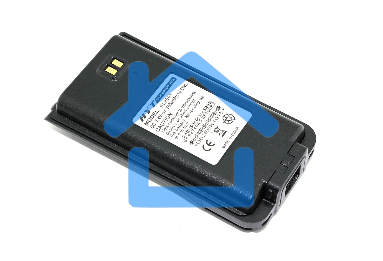 Аккумулятор для Hytera HYT TC-610,TC-618,TC-620,TC-626 (BL2001, BL1204) 2000mah 7,4V Li-ion
