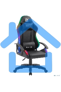 Кресло игровое Defender Factor X RGB, черный, класс 2, PU