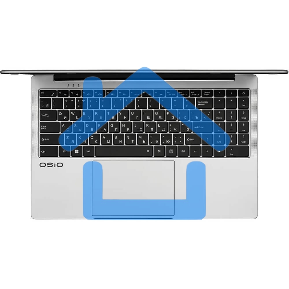 Ноутбук Osio FocusLine F150a-018 серый Ryzen 7 5700U 16Gb SSD1Tb 16.1