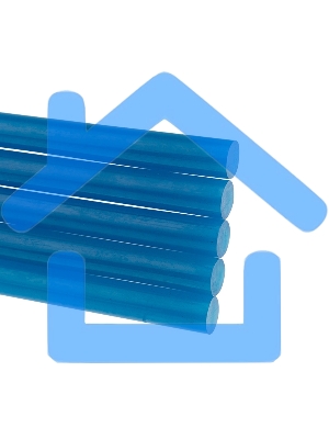 Клеевые стержни Rexant, Ø11 мм, 100 мм, синие, 6 шт., блистер