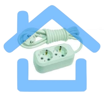 Удлинитель 2 гн 3 м с\з Makel MGP113