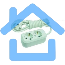 Удлинитель 2 гн 3 м с\з Makel MGP113