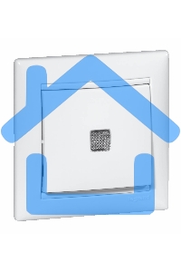 Рамка 1-м Valena белый  Leg 774451