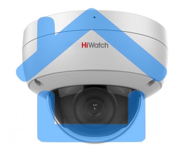Камера видеонаблюдения IP HiWatch DS-I652M(B)(2.8mm) 2.8-2.8мм цв.